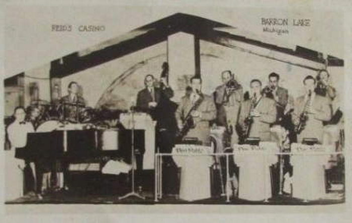 Reids Pavilion (Reids Casino) - Old Photo From Barron Lake Association (newer photo)